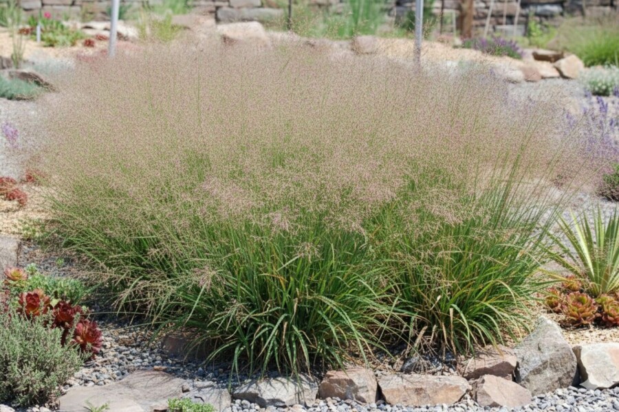 Lampenpoetsersgras Eragrostis spectabilis 5-10 pot P9 Eragrostis spectabilis