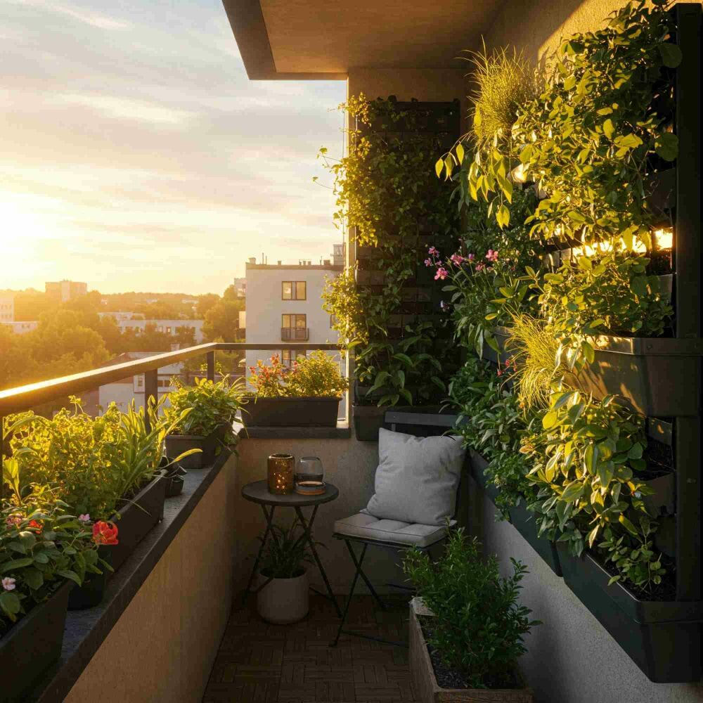 Kleine ruimte, groot effect: zo richt je een groen balkon in