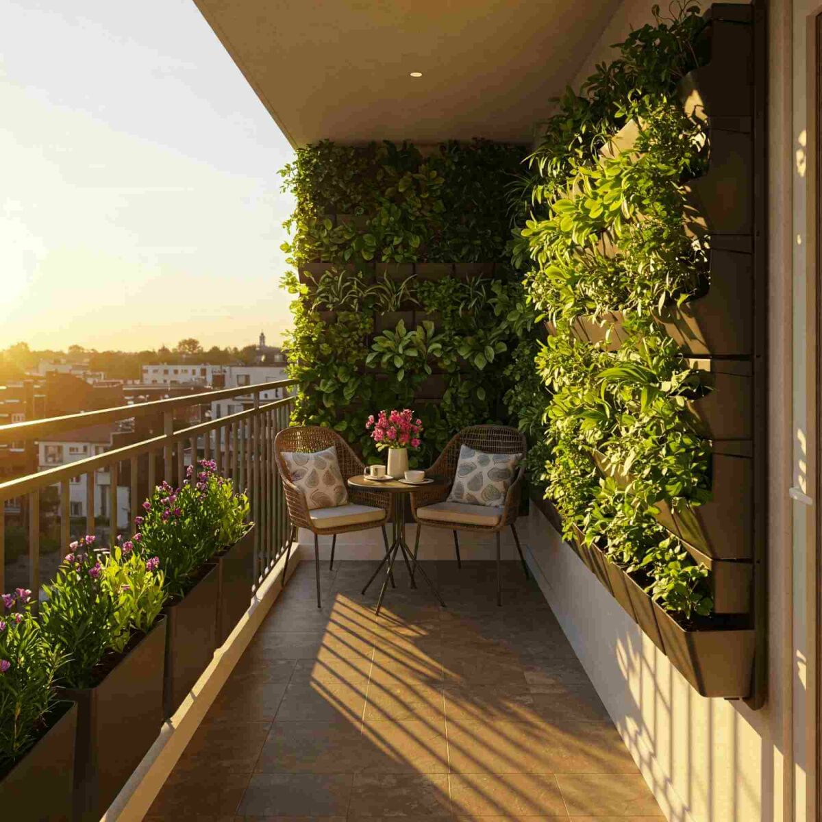 Kleine ruimte, groot effect: zo richt je een groen balkon in image
