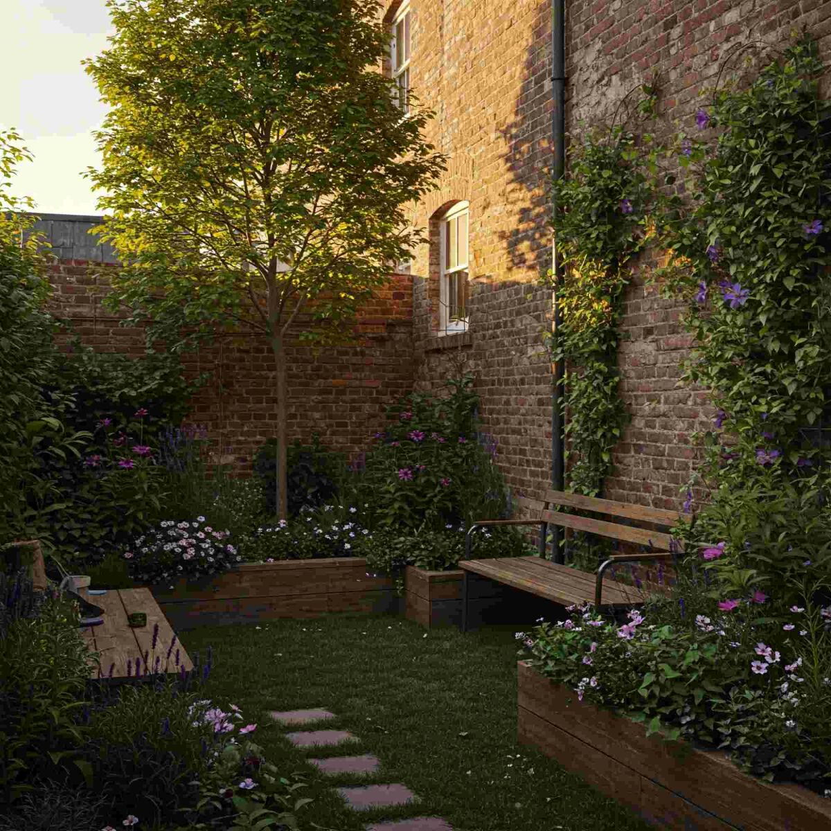 Inspiratie: Creëer een sfeervolle kleine tuin image