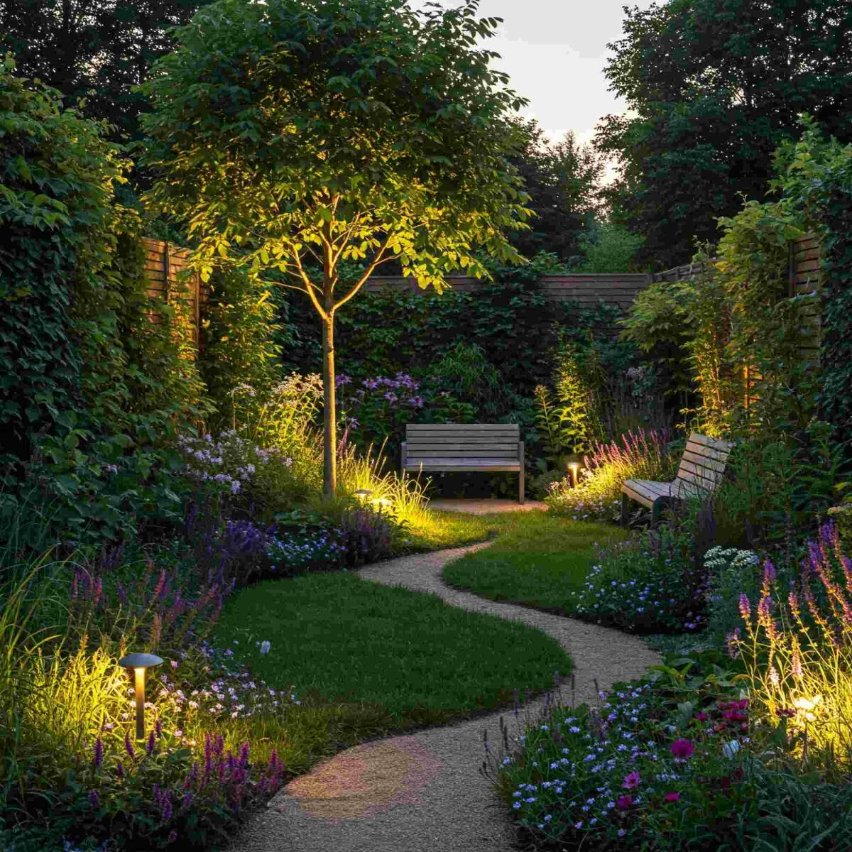 Inspiratie: Creëer een sfeervolle kleine tuin image