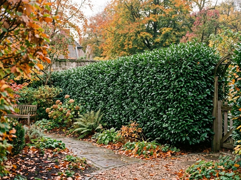 Haagplanten in de tuin
